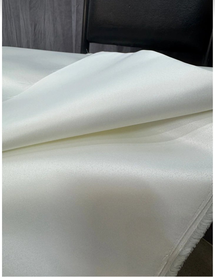 krem saten güneşlik perde özel dikim 1.kalite FABRİKADAN HALKA - Görsel 5