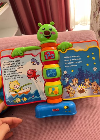 Renkli Eğitici Masalcı Tırtıl Oyuncak - Görsel 3