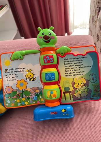 Renkli Eğitici Masalcı Tırtıl Oyuncak - Görsel 4