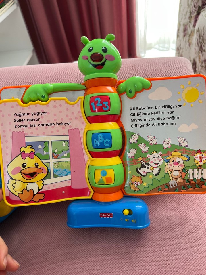 Renkli Eğitici Masalcı Tırtıl Oyuncak - Görsel 2