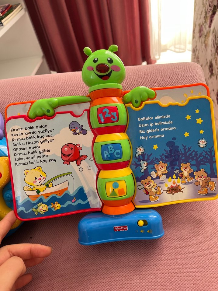 Renkli Eğitici Masalcı Tırtıl Oyuncak - Görsel 3