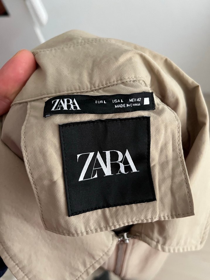 Zara Bej Teknik Ceket - Görsel 3