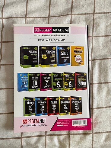 Pegem Akademi 2022 KPSS Türkçe Konu Kitabı