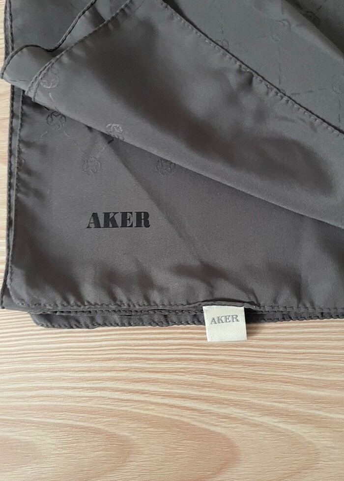 Aker gri şal - Görsel 2