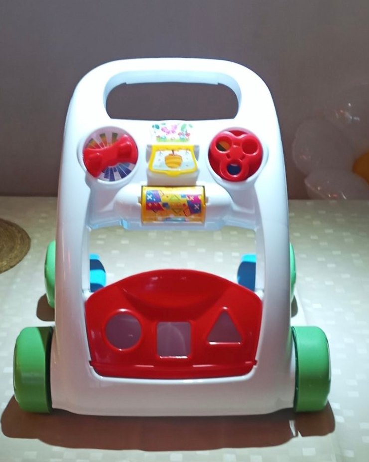 Renkli Bebek Yürüteci - Görsel 2