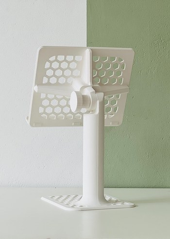 Beyaz Telefon ve Tablet Standı - Görsel 2