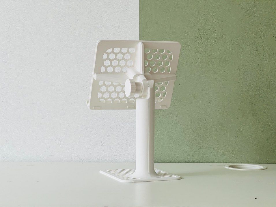 Beyaz Telefon ve Tablet Standı - Görsel 2