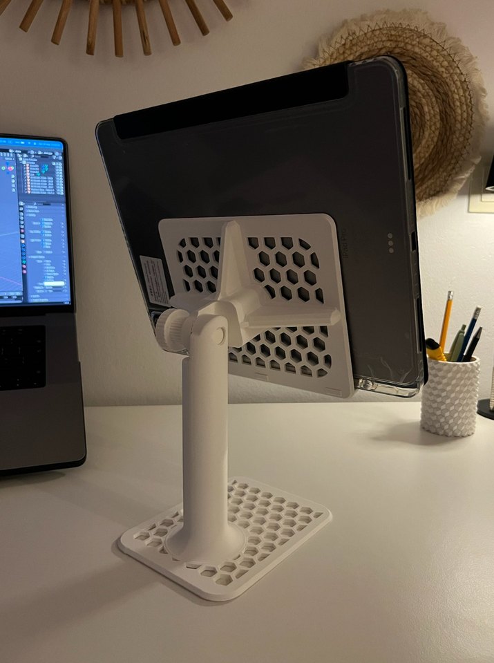 Beyaz Telefon ve Tablet Standı - Görsel 3