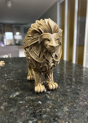 Siyah Ay Şeklinde Dekoratif Vazo - Görsel 2