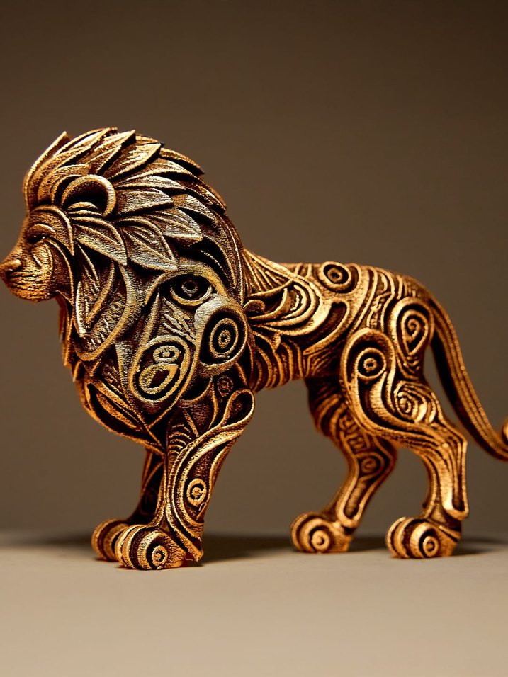 Siyah Ay Şeklinde Dekoratif Vazo - Görsel 3