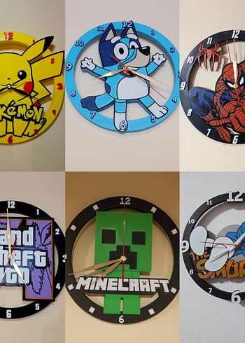 Modern Klasik Erkek Duvar Saatleri - Görsel 2