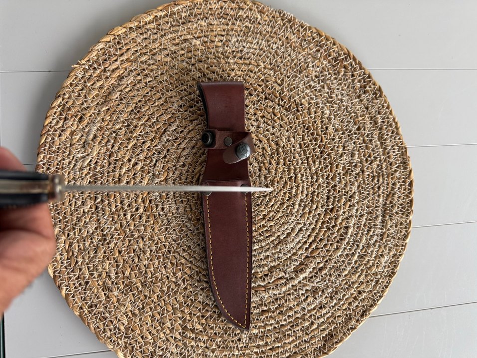 Muela Deri Kılıflı Av Bıçağı - Görsel 2