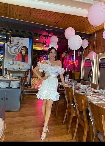 xs Beden Raisa venessa mini elbise