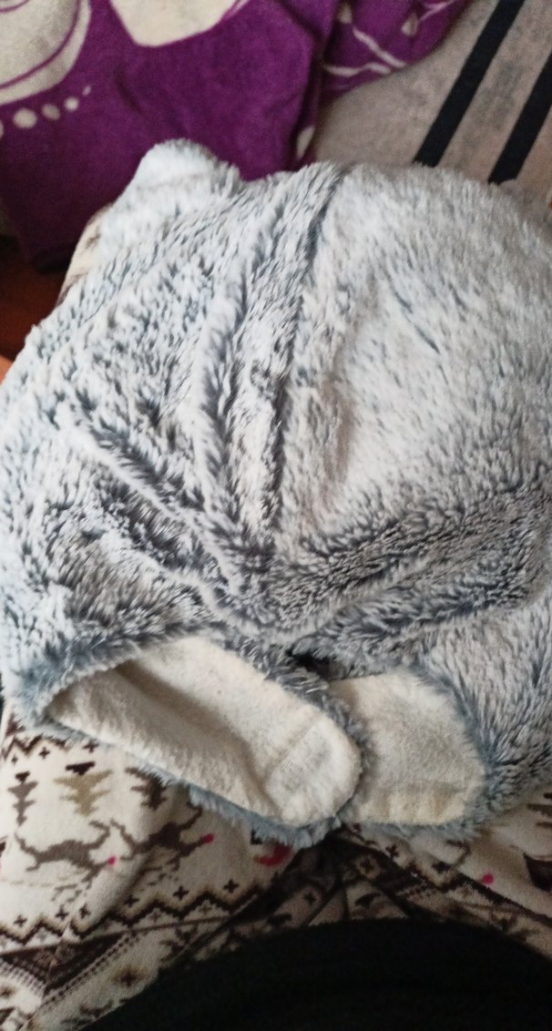 Gri Peluş Ayı  şapka - Görsel 2