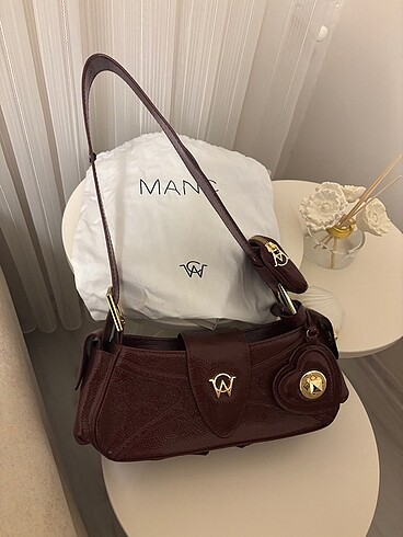 Diğer Manc bordo çanta