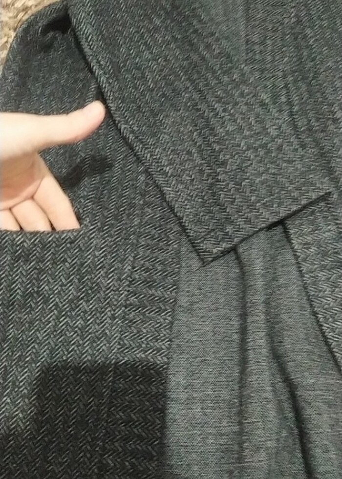 Uzun ceket 36 beden - Görsel 3