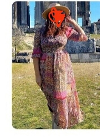 Desenli elbise 36 beden - Görsel 7