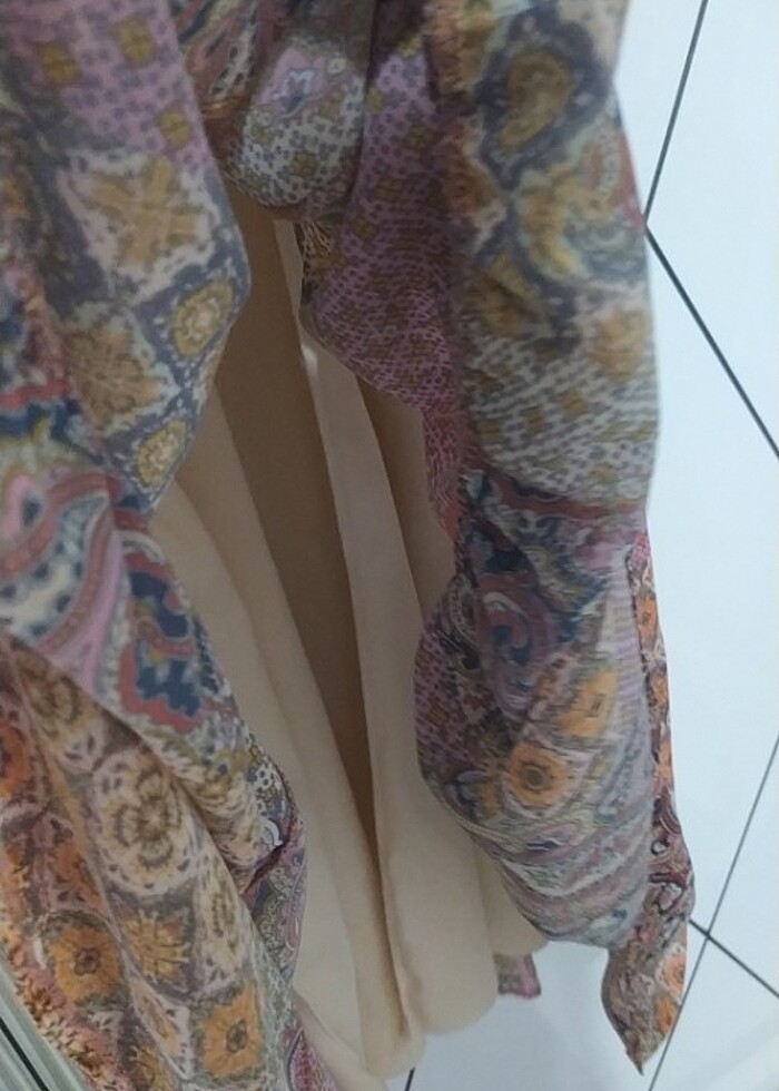 Desenli elbise 36 beden - Görsel 5