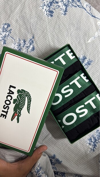 3 LÜ VİP LACOSTE BOXER