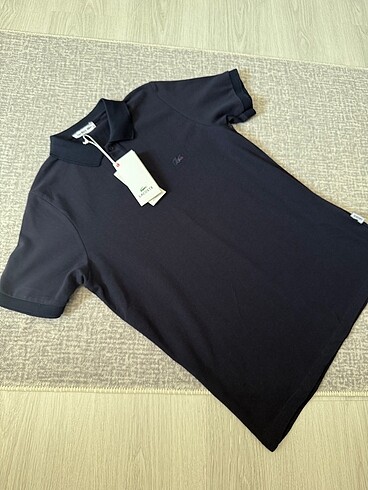 Lacoste LACOSTE LACİVERT POLO YAKA