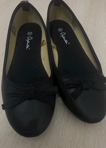 Kadın Siyah Fiyonk Detaylı Babet - Görsel 3