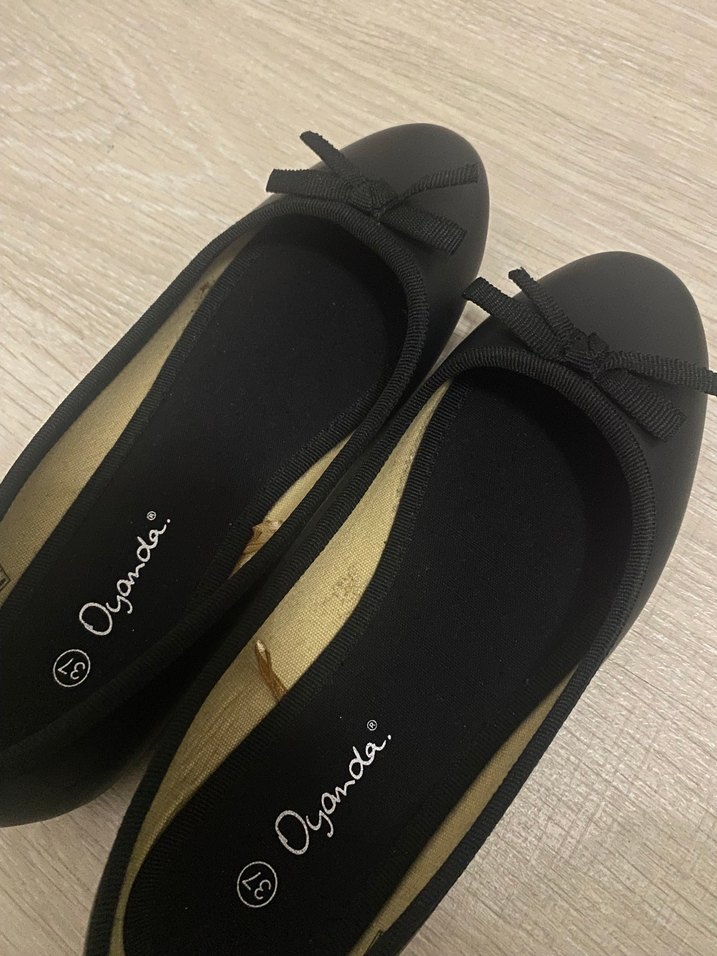 Kadın Siyah Fiyonk Detaylı Babet - Görsel 4