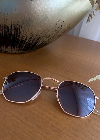 Şeffaf Bej Kadın Güneş Gözlüğü - Görsel 2