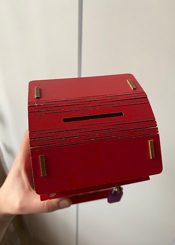 Kırmızı Telefon Kulübesi Kumbara - Görsel 3