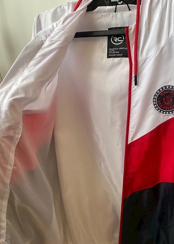 Renkli Fermuarlı Erkek Spor Yağmurluk - Görsel 3