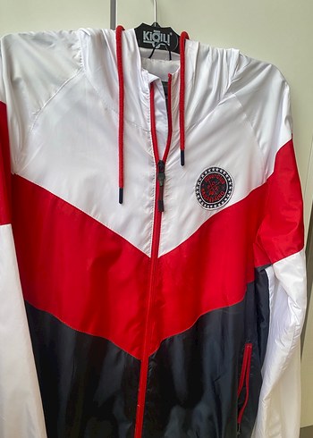 Renkli Fermuarlı Erkek Spor Yağmurluk - Görsel 2