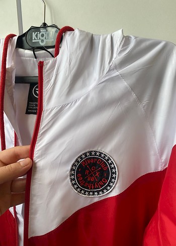 Renkli Fermuarlı Erkek Spor Yağmurluk - Görsel 4