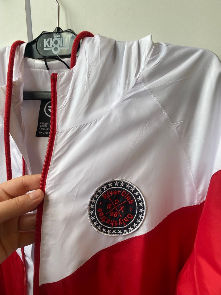 Renkli Fermuarlı Erkek Spor Yağmurluk - Görsel 4