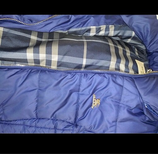 38 Beden Orjinal burberry şişme yelek
