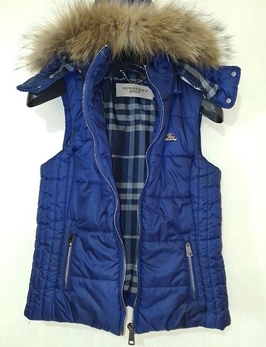 Orjinal burberry şişme yelek