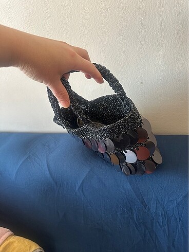 Zara Pullu tasarım çanta