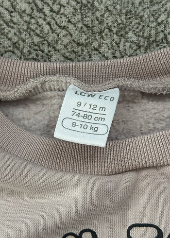 Kız Çocuk Gri Baskılı Sweatshirt - Görsel 3