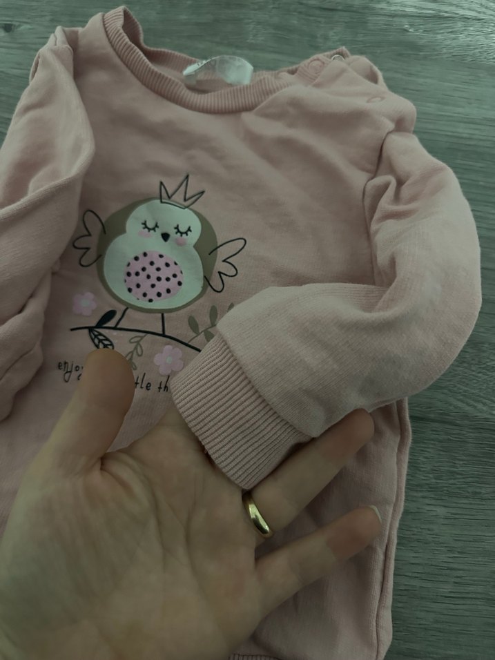 Kız Çocuk Bej Basic Sweatshirt - Görsel 5