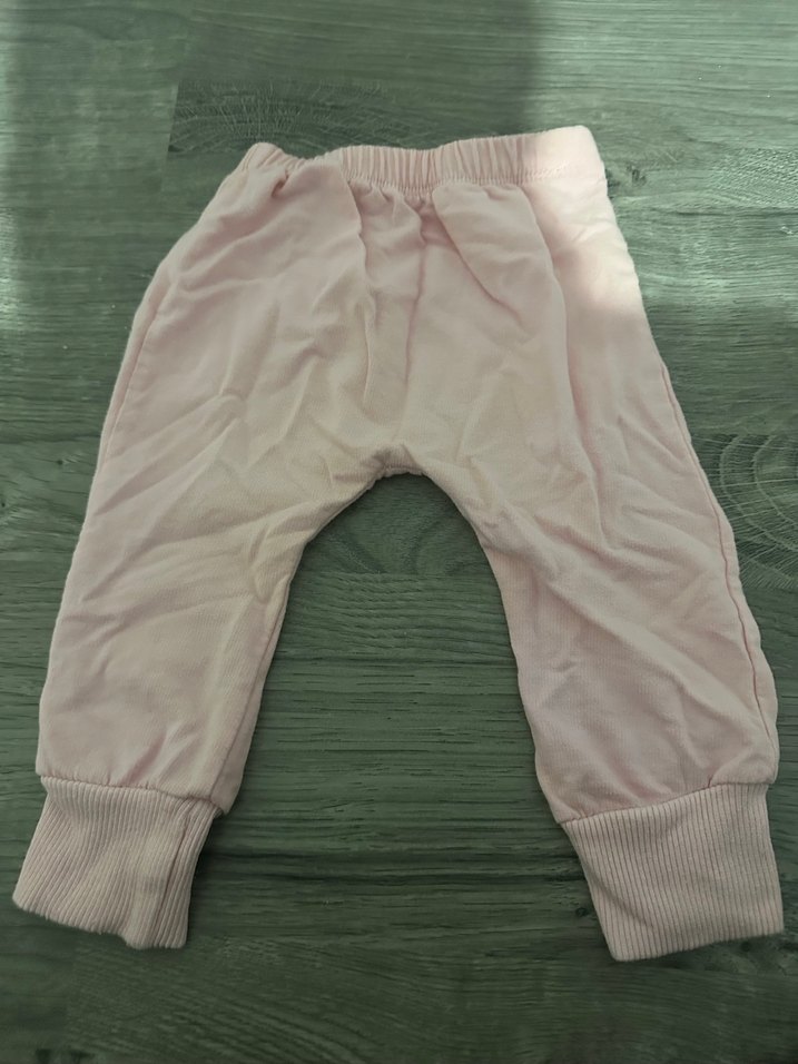 Kız Çocuk Pembe Rahat Kesim Tayt - Görsel 3