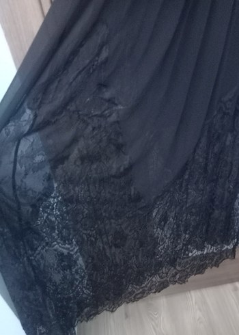 Forever New siyah Dantel kadın Abiye - Görsel 4