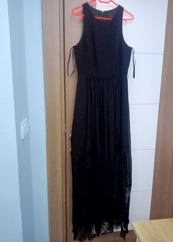 Forever New siyah Dantel kadın Abiye - Görsel 2