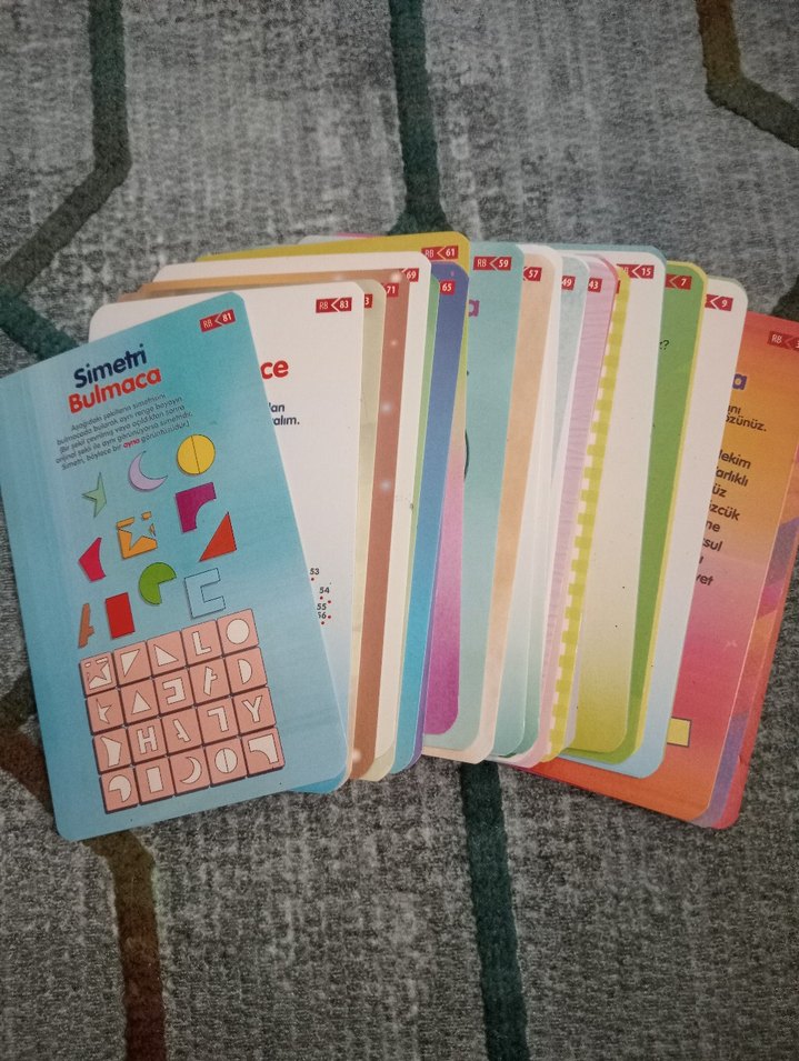 Eğitici Resimli Bulmacalar Kartları - Görsel 3