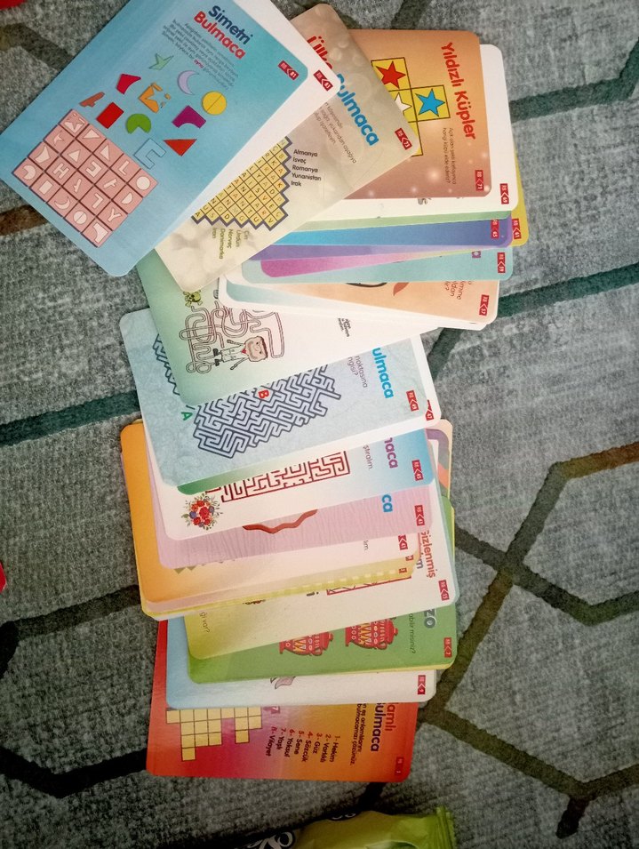 Eğitici Resimli Bulmacalar Kartları - Görsel 4