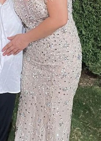 Muhteşem Işıl Işıl İthal Taşlı Abiye - Görsel 2