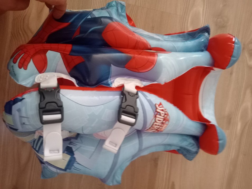 Renkli Çocuk Can Yeleği Spiderman Temalı - Görsel 2