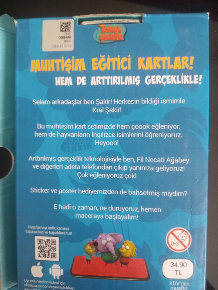 İngilizce öğretici hayvan kartlari - Görsel 4