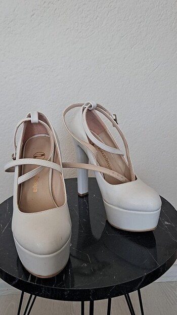 38 numara 14 santim gelin ayakkabısı - Görsel 2