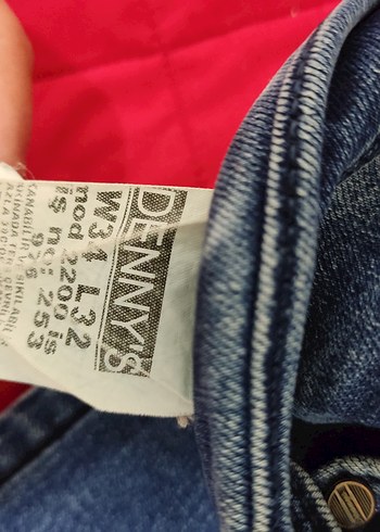 34 Beden Mavi Regular Fit Kadın Midi Boy Denim Pantolon