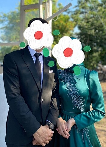 m Beden ZÜMRÜT TESETTÜR ABİYE