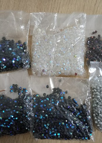 Bohem Tarzı Parlak Boncuk Seti - Görsel 3