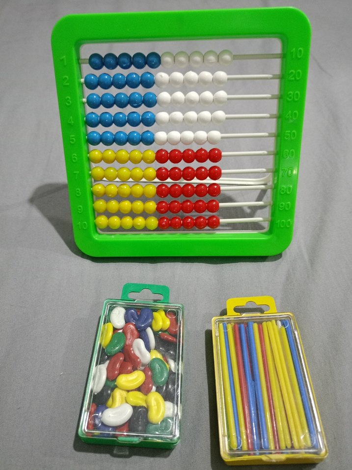 Renkli Eğitici Boncuk ve Çubuk Seti - Görsel 3